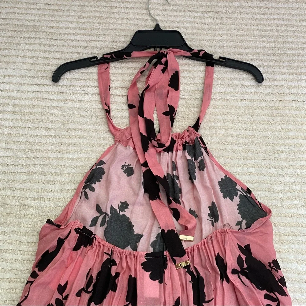 NWT Kate Spade pink maxi cover up dress